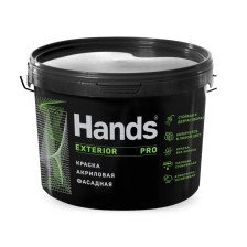 Краска фасадная Exterior PRO (14кг) Hands