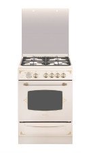 Плита газовая Гефест 6100-03 0279 (60x60x85см)(цвет:кремовый, варочная поверхность-эмаль)
