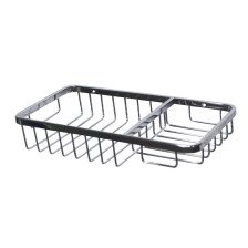 Мыльница решетка САНАКС 2 секции нерж сталь/хром 1221