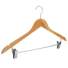 Вешалка для одежды 45см с клипсами 455-054