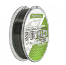Леска CHIMERA SPORTMAXX Fluorocarbon Coating Deep Green 50 м, 0,10 мм цвет зеленый 306628