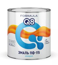 Эмаль ПФ-115 желтая (1,8кг) Formula Q8