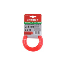 Леска ВОЛАТ 2,4 мм х15 м звезда