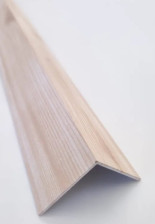 Порог Алком-М ПУ 10 угол 0,9м ива светлая 40х42 мм