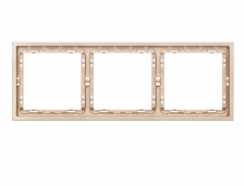 Рамка с/у 3-м SBE-09c-00-FR-3 шампань