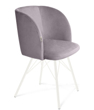 Стул SHT-ST33/S37 сиреневая орхидея/белый