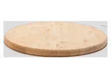 Столешница круглая категория Рустик D 400 цельная (ДУБ)