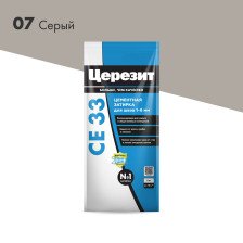 Затирка CE 33 серая (2кг) Церезит