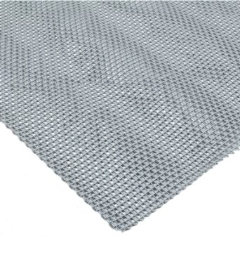 Коврик-дорожка ПВХ противоскользящий Цепочка 0,9м SUNSTEP (серый) 4мм 1