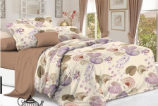 КПБ поплин Cleo Pure Cotton 225-PCM 70х70, Евро