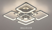Люстра SR 3011/4+1 CR L560 x W560 x H135 162W 3000K-6500K 3кг