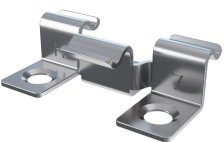 Клипса монтажная HILST Premium 3D 7 мм, металл