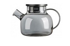 Чайник заварочный 1000 мл с фильтром Crystall Grey TM Appetite BMT1000-GR