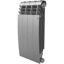 Радиатор Royal Thermo BiLiner NEW 500 4секции Silver Satin биметалл