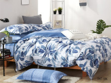 КПБ сатин набивной Satin de Lux 587-SK 70х70 1,5 сп Cleo 