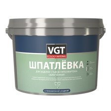 Шпатлевка облегченная для зеделки стыков гипсокартона (3кг) ВГТ