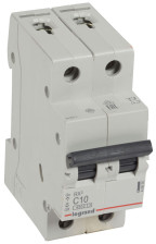 Выключатель автоматический Legrand 2р 10А RX3 419695
