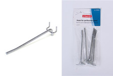 Одинарный крючок длина 125 мм (в комплекте 5 штук)