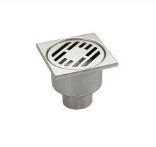 Трап САНАКС 100х100мм вертикальный, нержавеющая сталь 00020