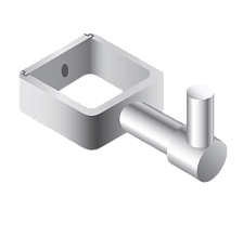 Вешалка крючок-I для полотенцесушителей с разъемным кольцом (квадратный коллектор 30) ВКР05 Маргроид