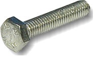 Болт М8х20 DIN933 с шестигранной головкой полная резьба нержавеющая сталь