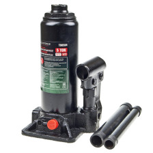Домкрат гидр бутылочный 5т с клапаном (195-395мм) ROCKFORCE RF-T90504(DS)