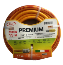 Шланг 1/2 армированная 1/2"х15м PREMIUM 12Бар 5-ти слойн GLQ