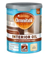 Масло для внутренних работ Interior Oil база под колеровку CLR (0,9л) Omnitex