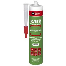 Клей полимерный жидкие гвозди MasterTeks 90кг/м2 универсальный 440гр белый