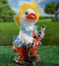 Фигура Утка с киркой 30см