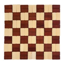 Подставка под горячее бамбук Клетка 20х20см GD007-3/888-028