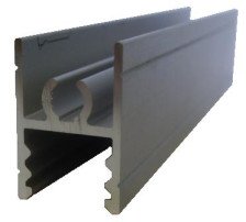 Профиль горизонтальный верхний 2,95м, серебро Dorwell