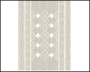 Ковер OLBIA дизайн B0592B 1,0х1,72м antracite-grey