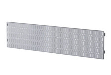 Перфорированная панель 585х155 мм серая