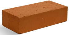 Кирпич печной полнотелый одинарный М-200