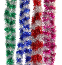 Мишура 9см/200см двухцветная, арт М019