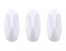 Набор крючков 3 шт самокл 5,5 х 2,5 см 17617