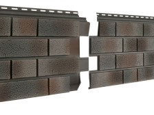 Сайдинг цокольный Стоун-хаус Клинкер Нордик пепел (0,292х1,95) ЮП (15)