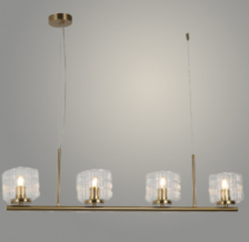 Светильник 40463/4 BR латунь 4х60W Е27 d1050 h1200, SJNG23