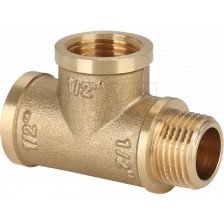 Тройник 1/2" г/г/ш Gappo