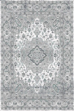 Ковер ADELINE дизайн HG228 white-blue 2,4х3,4м