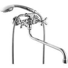 Смеситель для ванны IDDIS Jeals JE2SBL0i10 длинный излив, хром