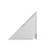Плитка зеркальная (180х180) ТЗС1-01 треугольник серебро (ДСТ, Россия)