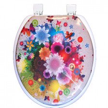 Сиденье для унитаза мягкое SweetSun Comfort Fotoprint B-3