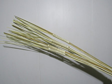 Ветка Пружинка белая 1,1м S537