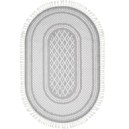 Ковер TORONTO 7546 BX23 1,0х1,5м beyaz-beige овал