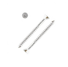 Шуруп для дерева 3,0х35 потай белый цинк INFIX 20шт
