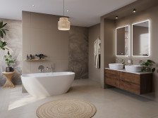 Ванна акриловая Belbagno BB701-170-75К