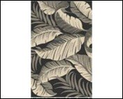Ковер PAROS дизайн 8913A black-cream 0,6х1,0м
