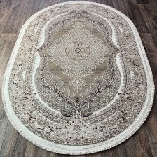 Ковер DECO 10137A BEIGE-BEIGE 3,0х4,0м овал